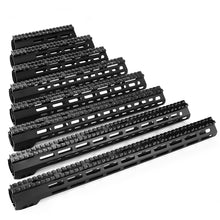 Load image into Gallery viewer, AR15 M-Lok Mlok 7" 9" 10" 12" 13.5" 15"17"19" Slim Free Float M-LOK Handguard Rifle Scope Mount with Steel Nut